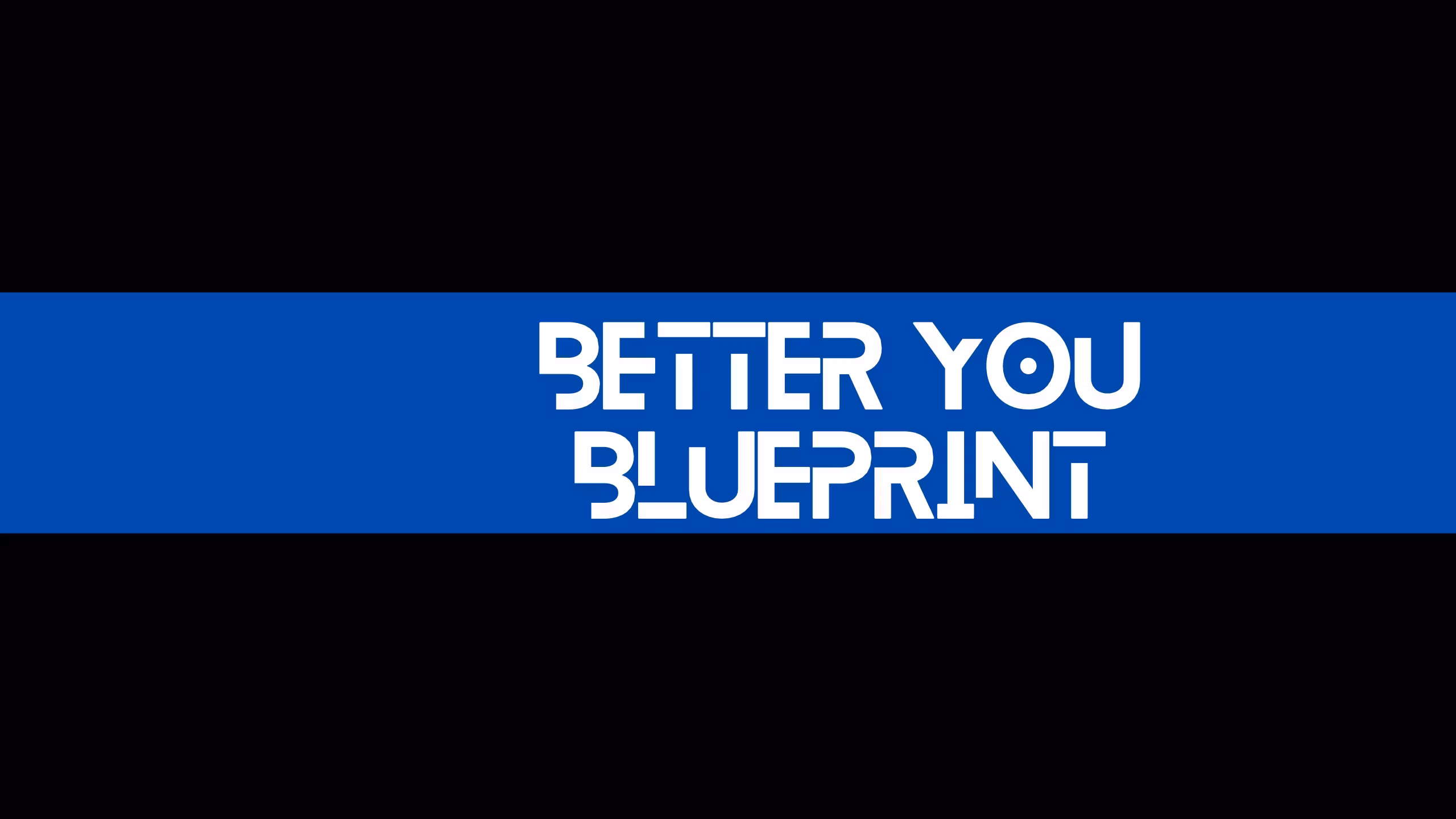 Better You Blueprint 