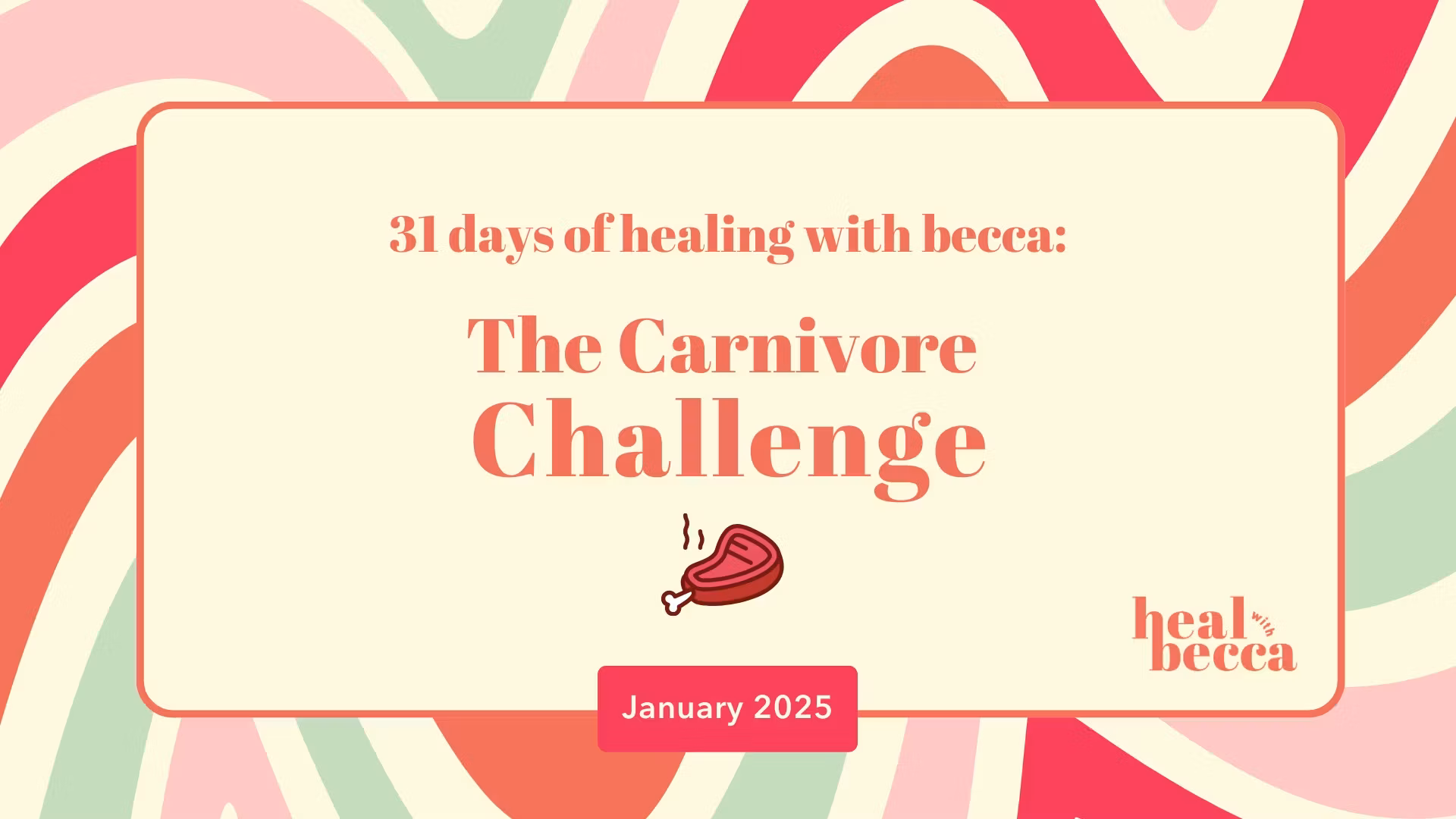 31-Day Carnivore Challenge