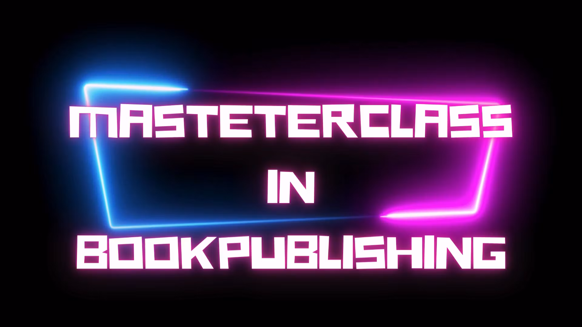MASTERCLASS ON BOOK PUBLISHING