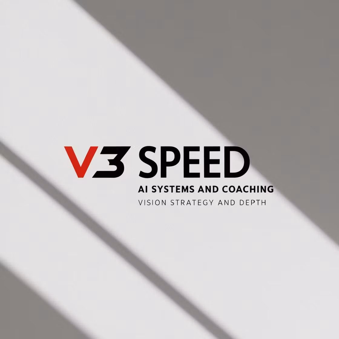 V3 Speed AI Coaching & Systems