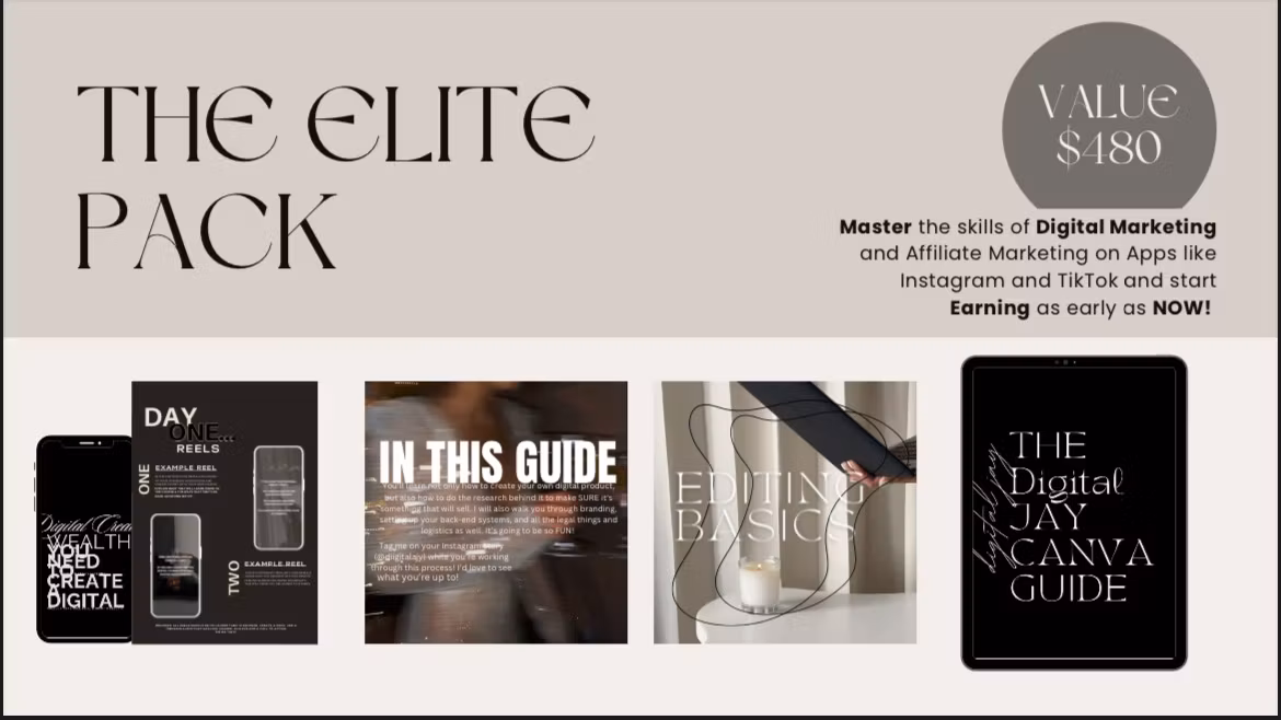 ⭐️Elite Pack ( All in 1 )