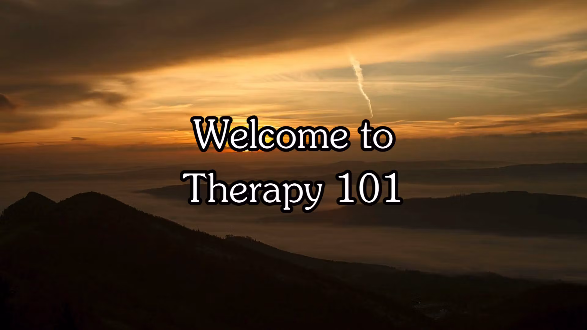 Therapy 101