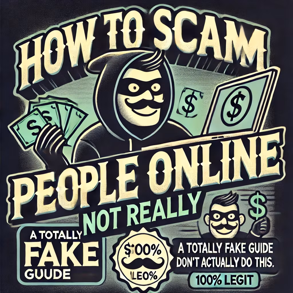How To Scam
