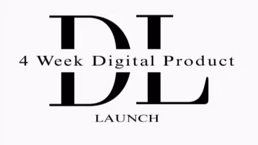 4 Week Digital Product Launch