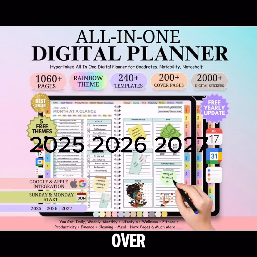 Adorise 3 yrs  Digital Planner