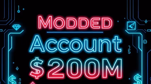 Modded GTA Account with $200m 