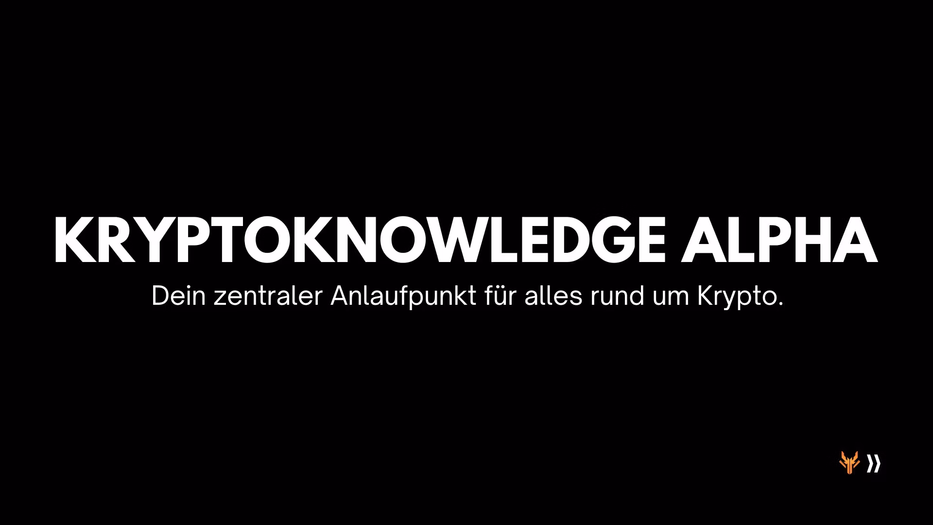 KryptoKnowledge Alpha