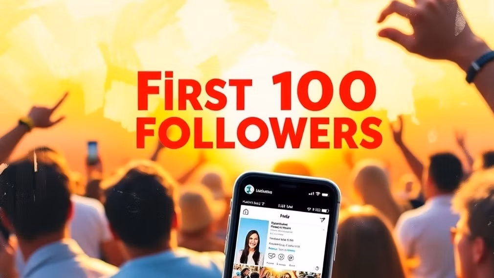 HOW TO GET FIRST 100 FOLLOWERS