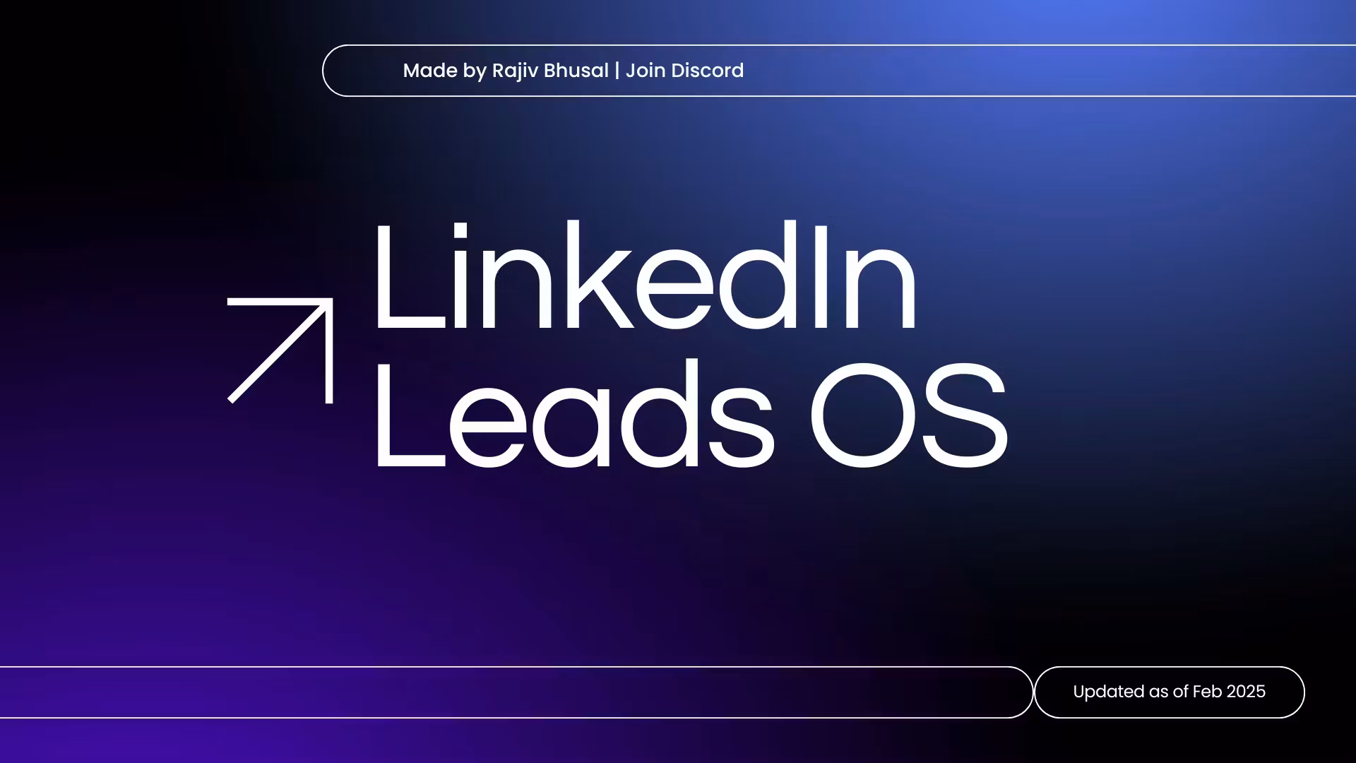LinkedIn Leads OS w/Notion AI
