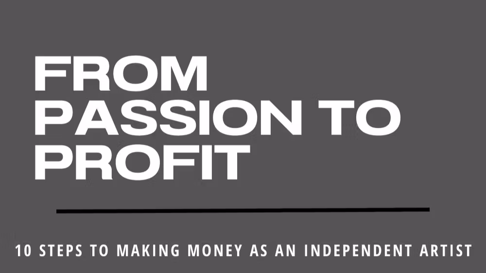 From Passion to Profit eBook