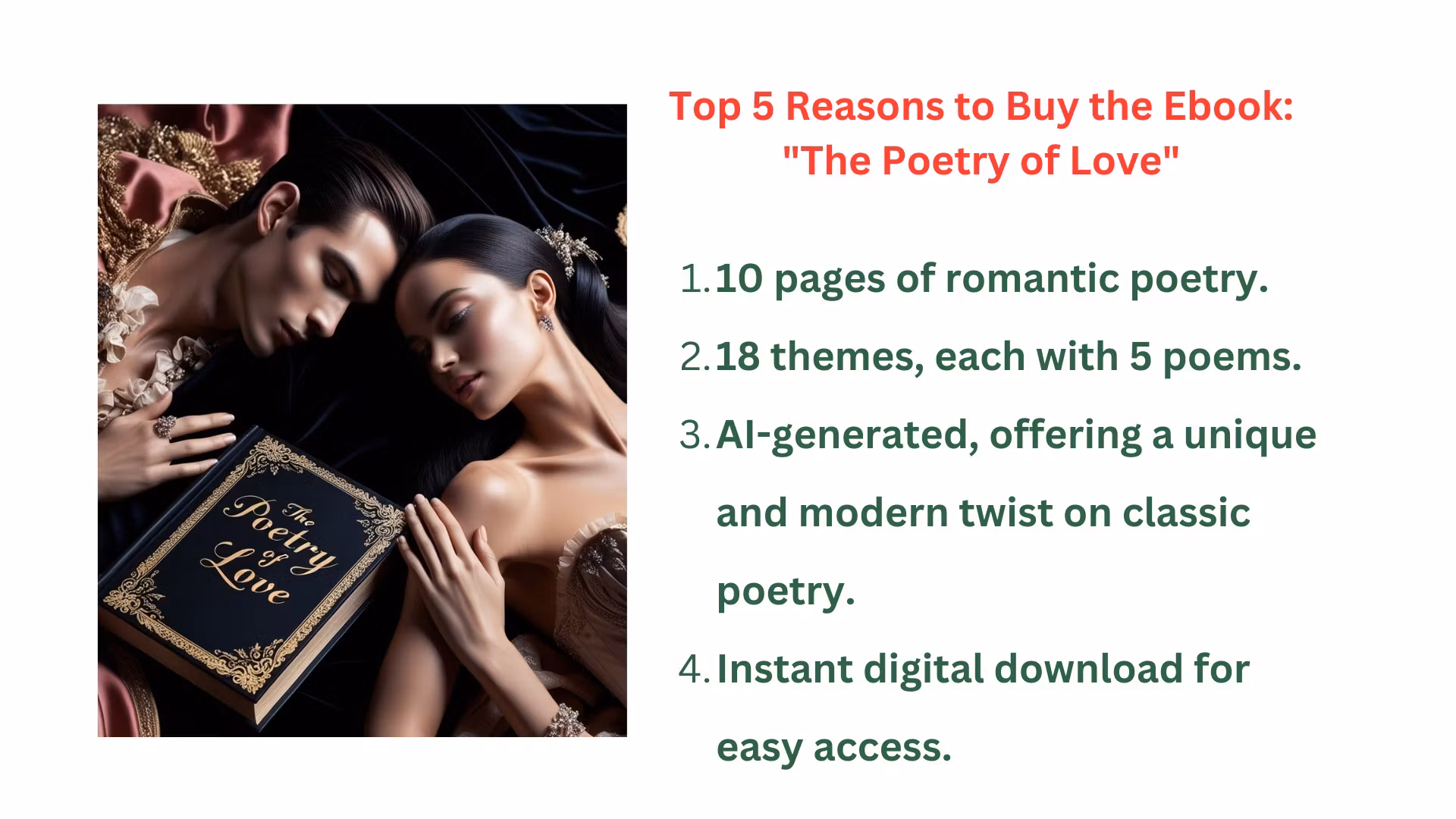 Poetry of Love (AI Generated) 