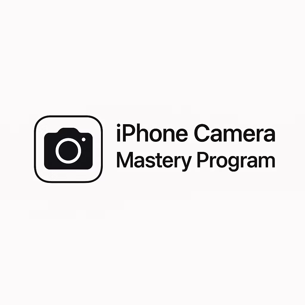 iPhone Camera Mastery Program