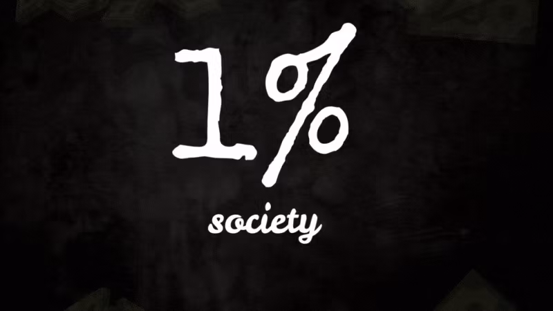 1% society