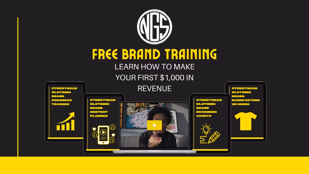 Streetwear Brand Free Training