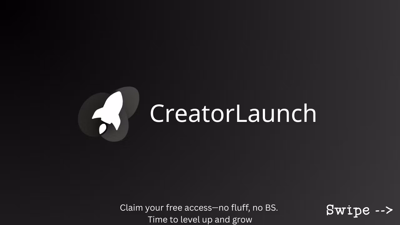 CreatorLaunch | Free Ticket