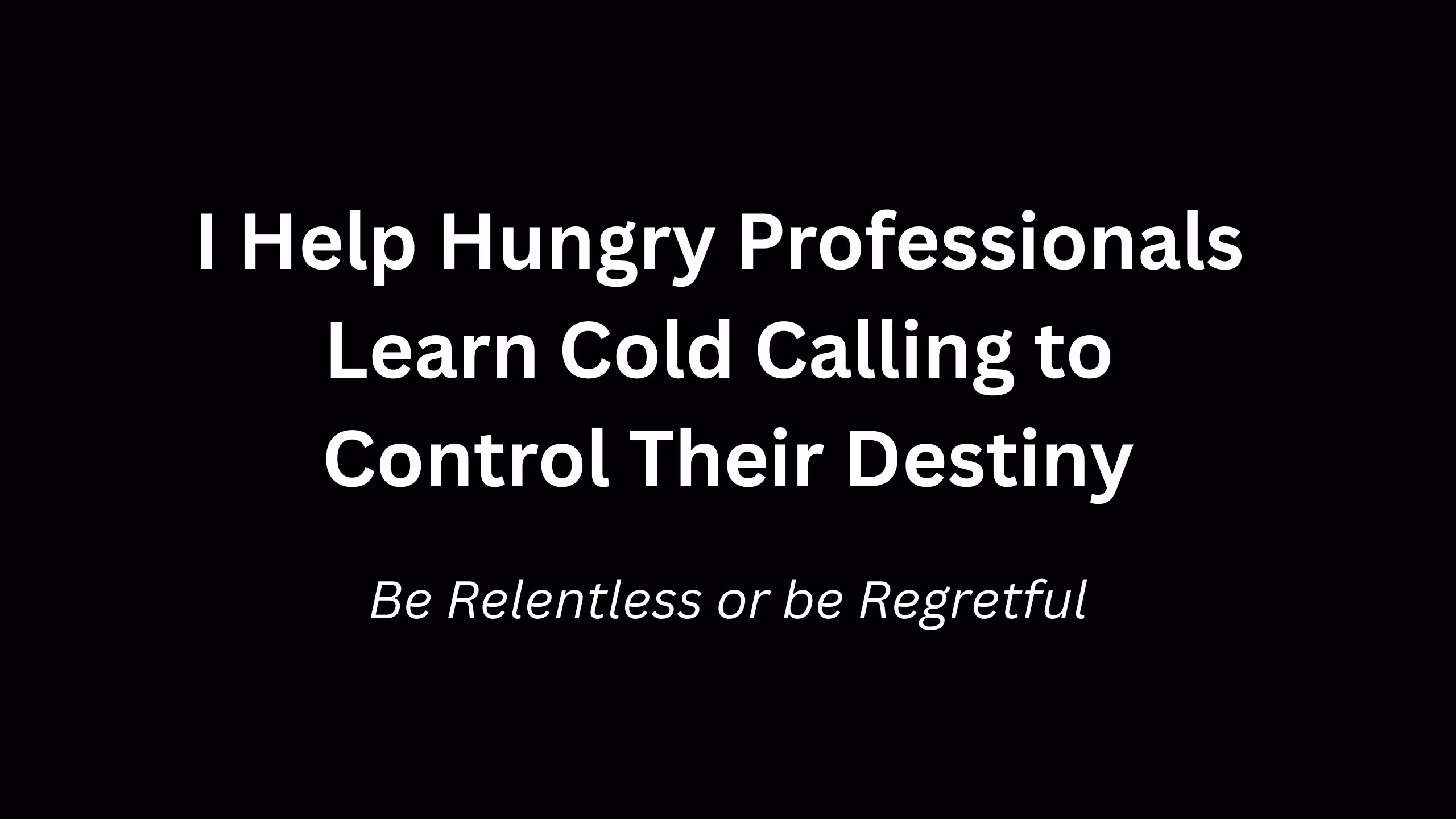 Free Cold Calling Mini Course