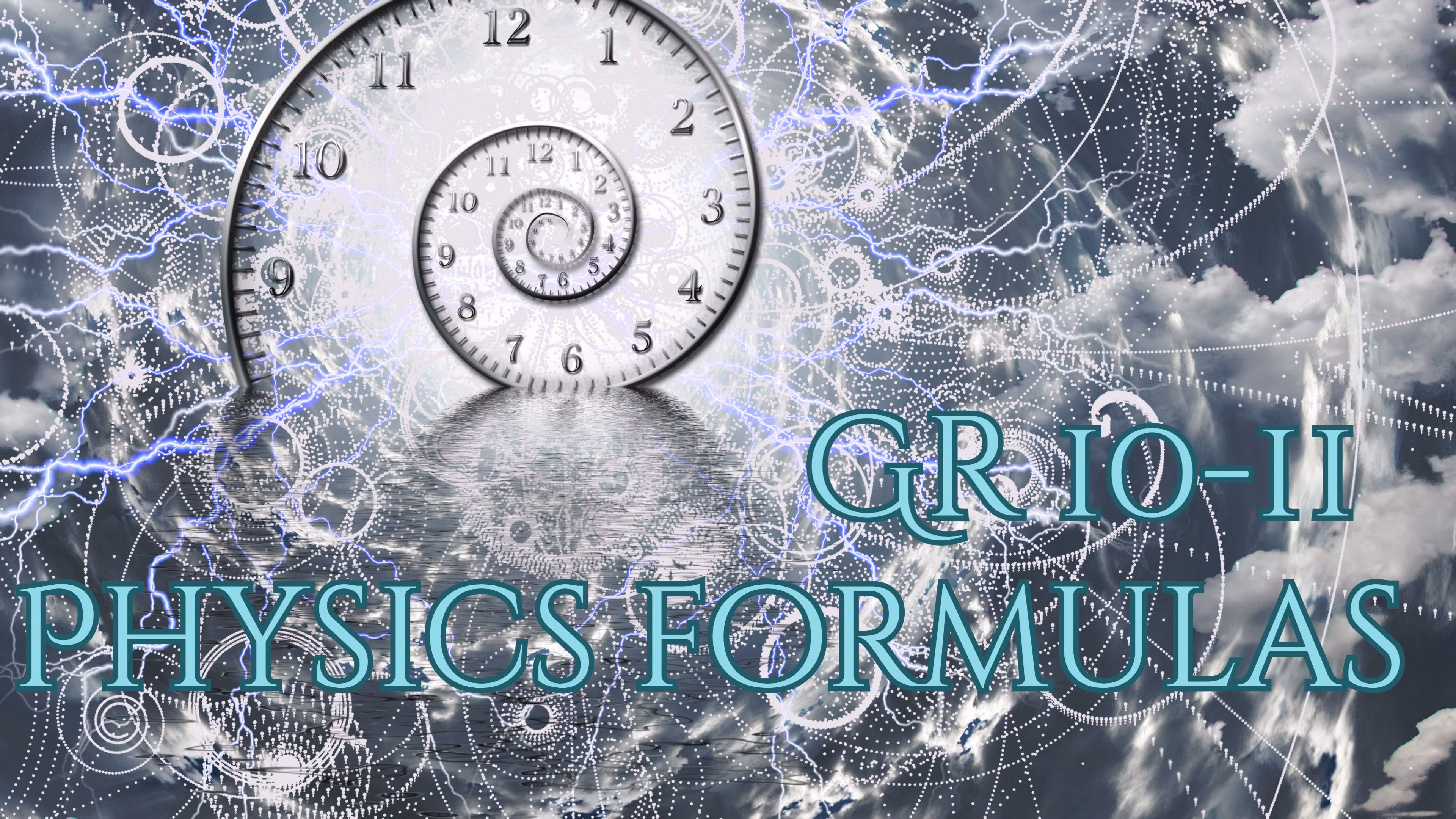 Physics Formulas : Gr 10 - 11