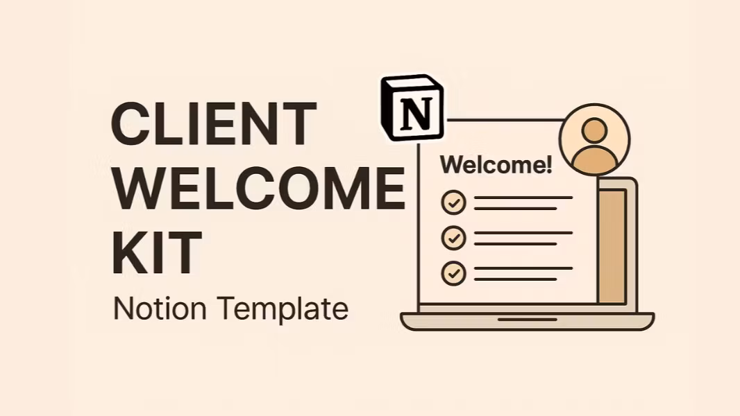 Client Welcome Kit - Notion