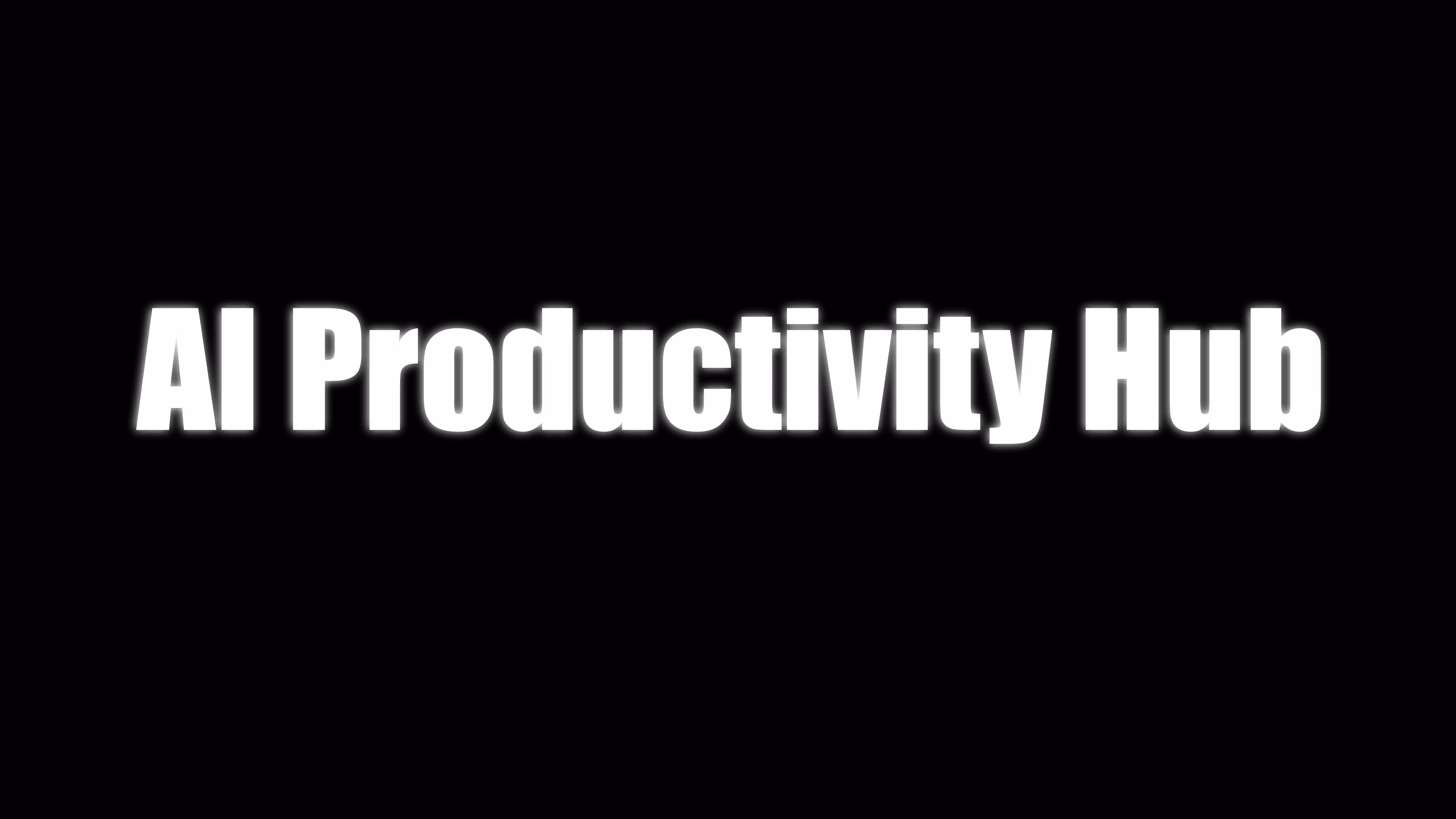 AI Productivity Hub