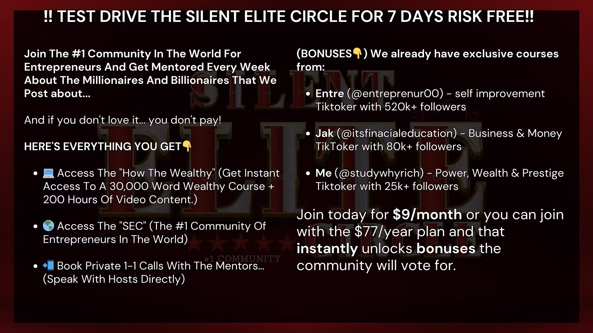 Silent Elite Circle
