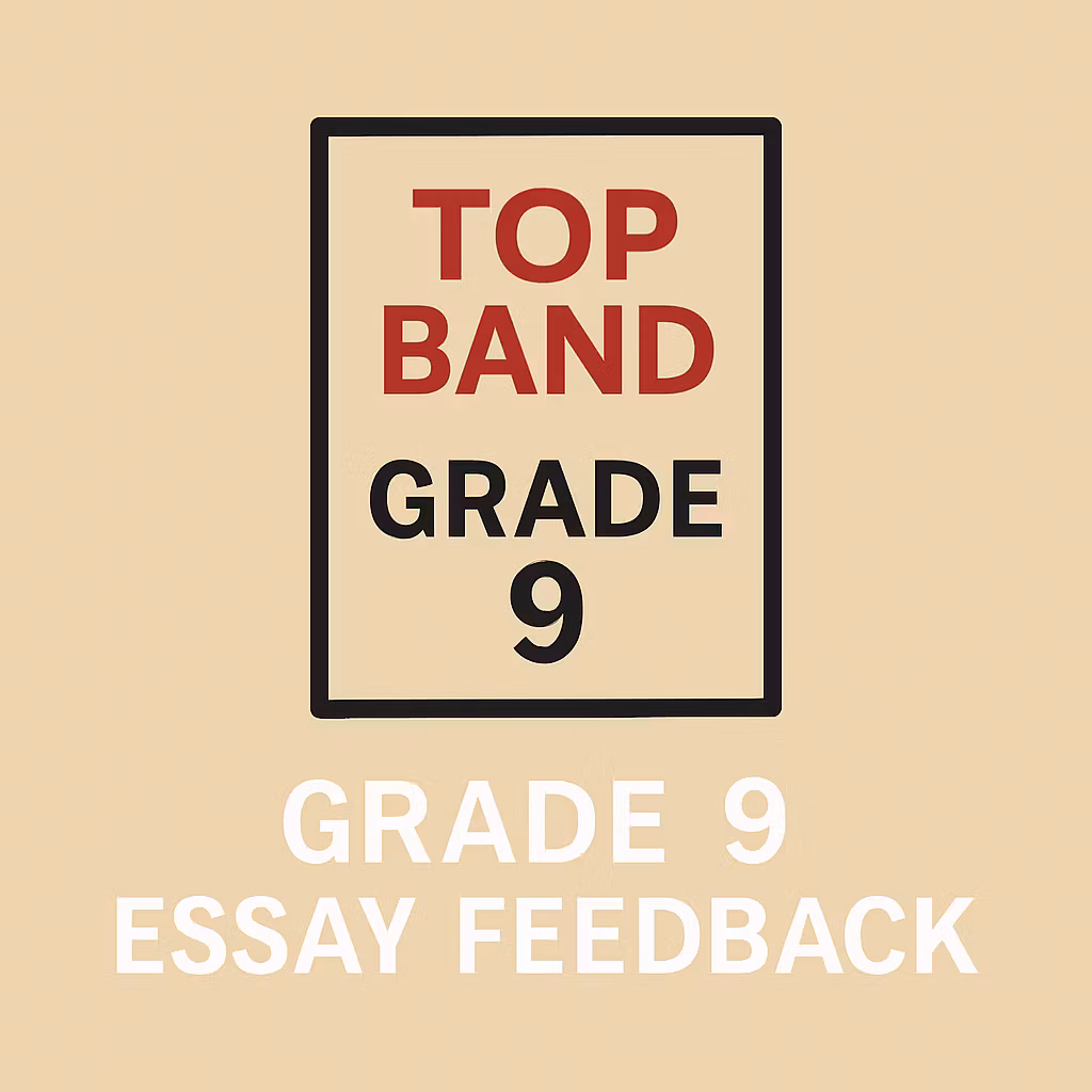 GCSE English Marking/Feedback