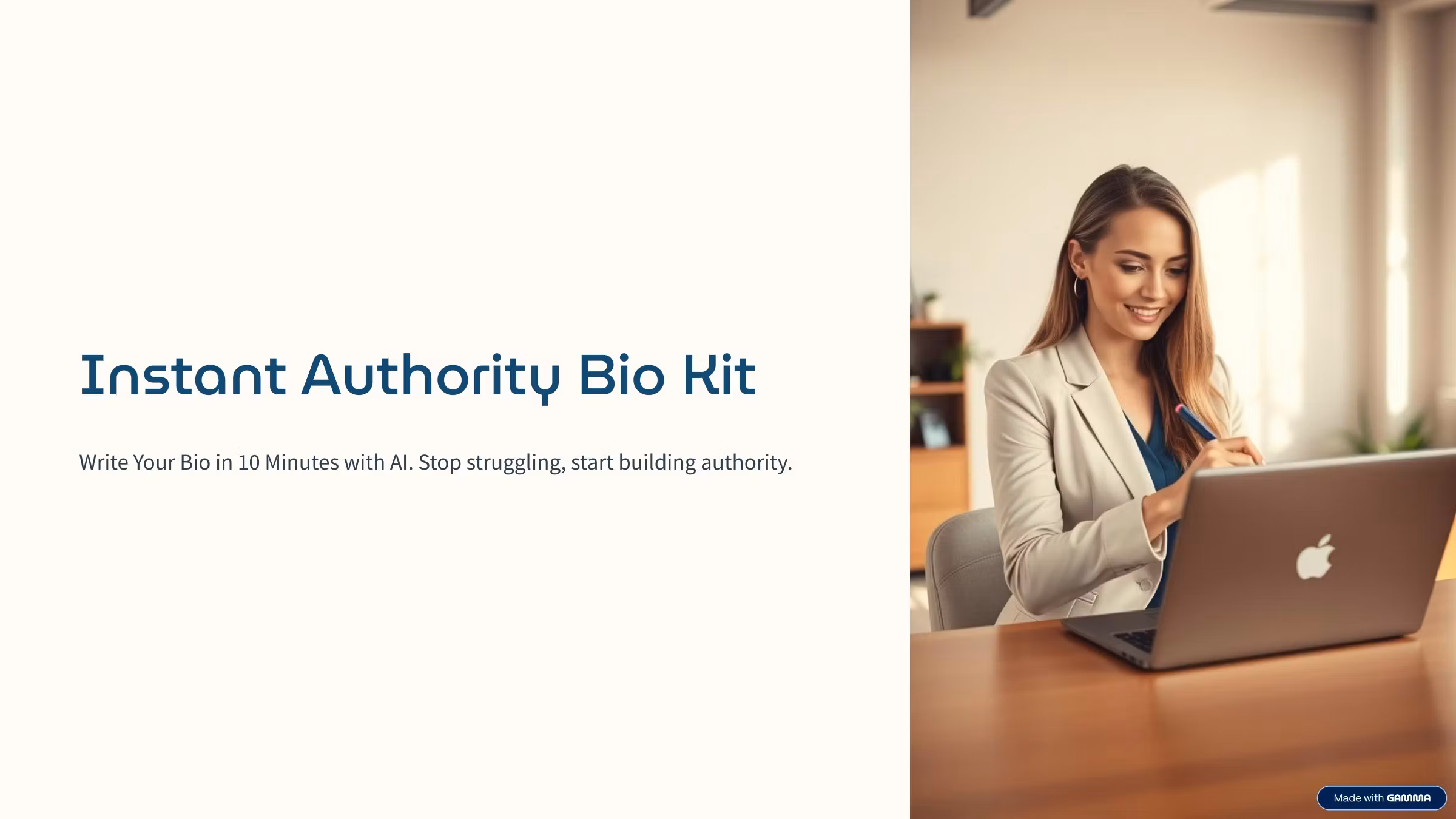 AI Bio Generator – 10 Min