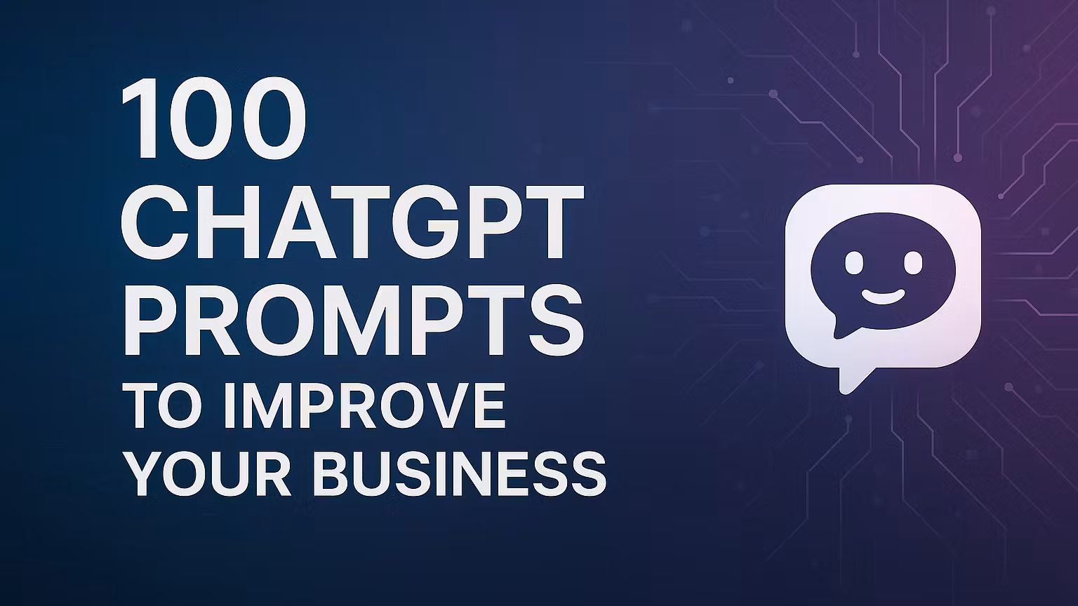 100 AI prompts for business