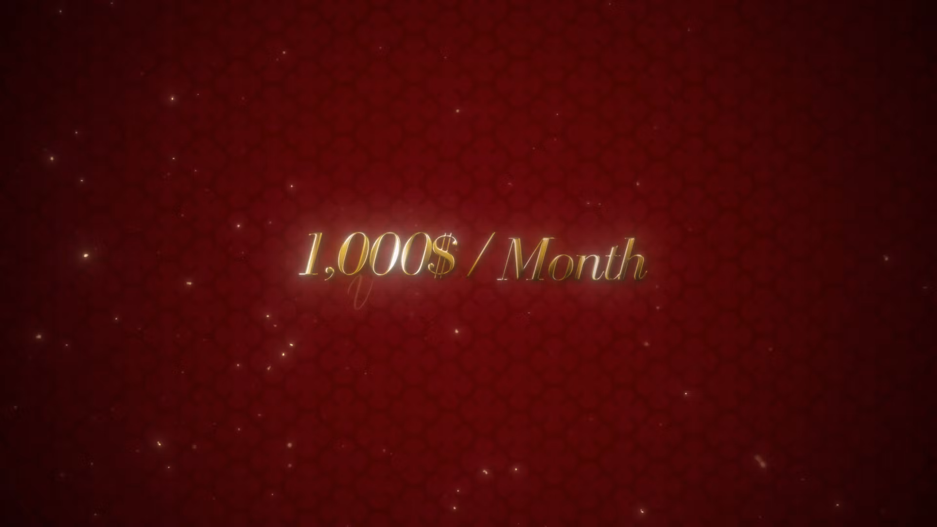 1,000$ / Month Challenge