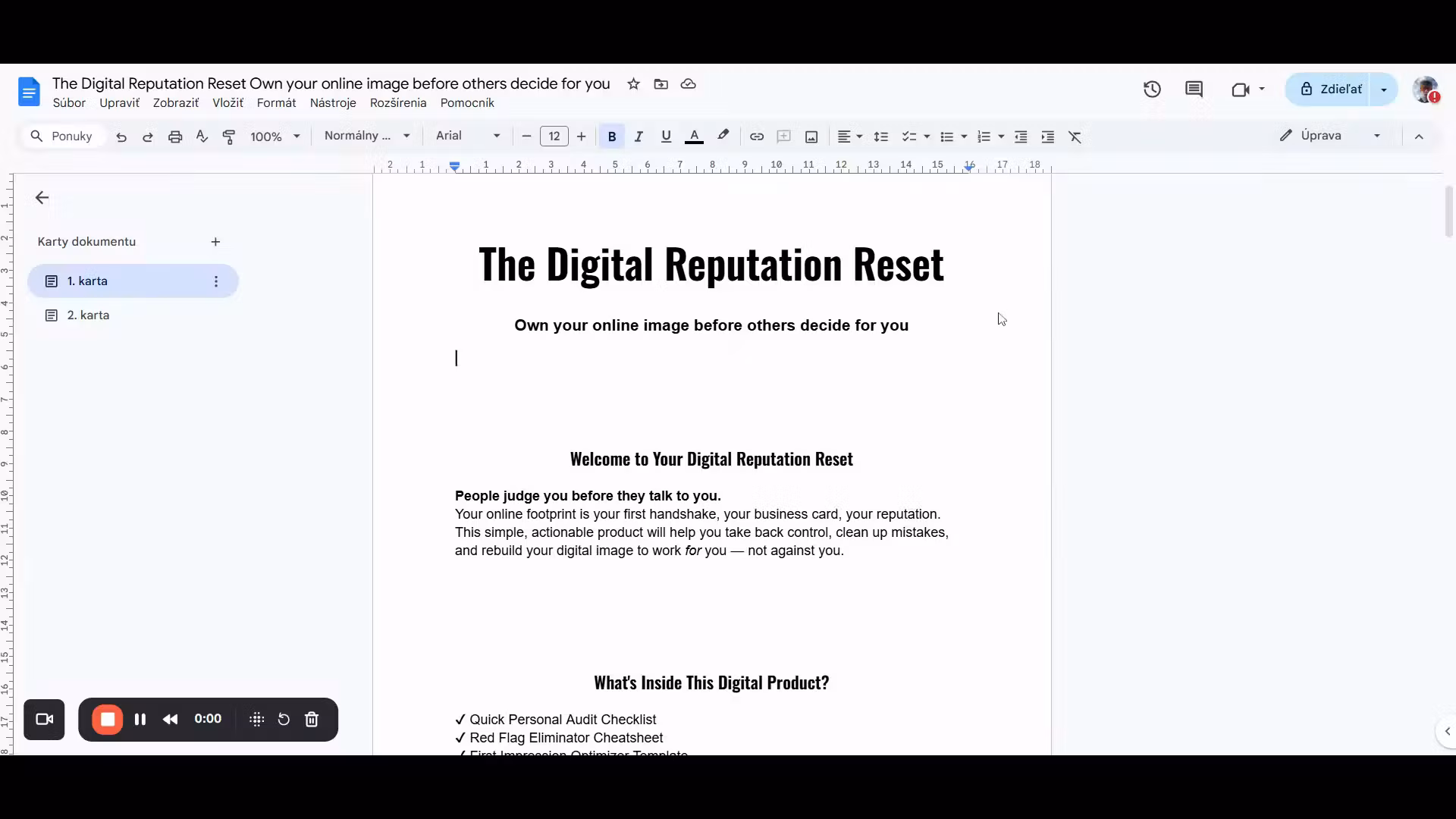 The First Impression Fix Vault