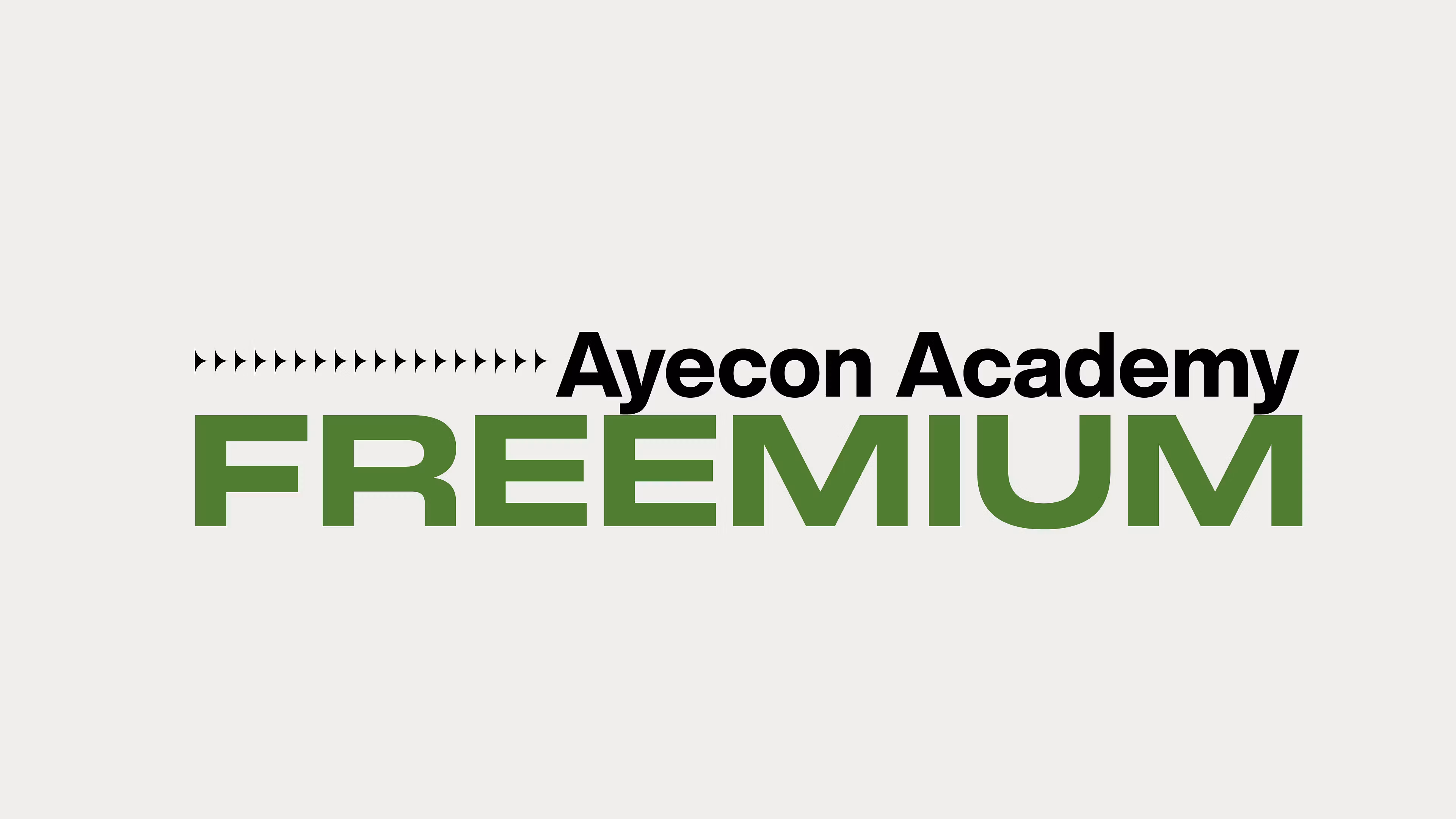 Ayecon Freemium