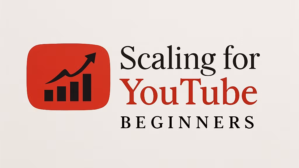 Scaling for Youtube Beginner's