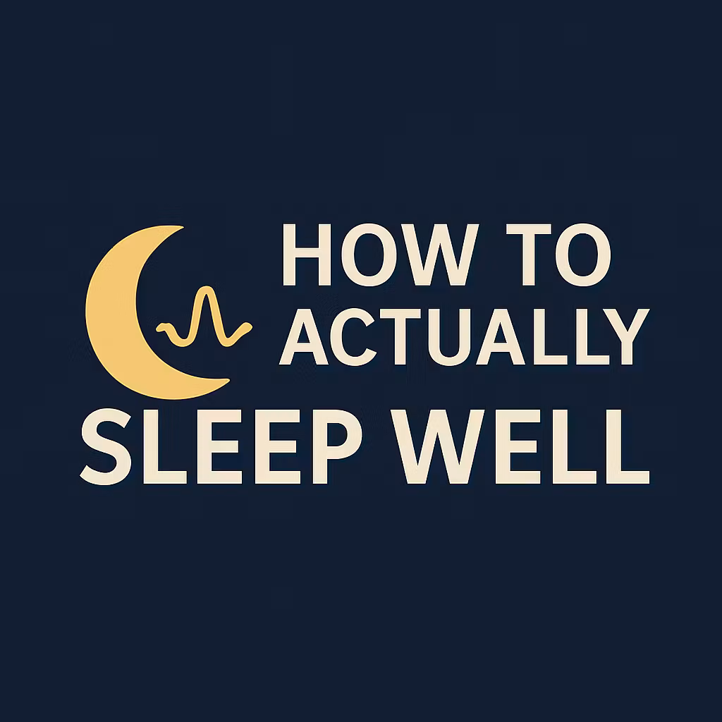 Sleep for Overthinkers