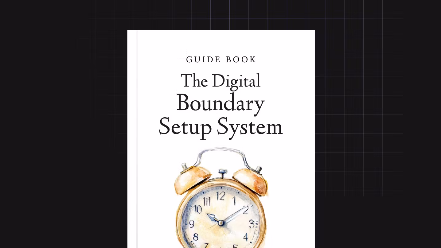 The Digital Boundary Setup 