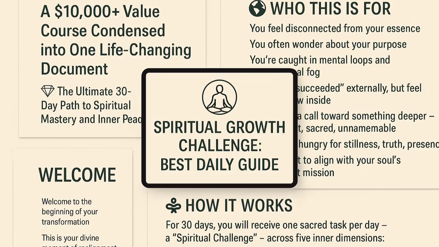 Spiritual Growth Challenge