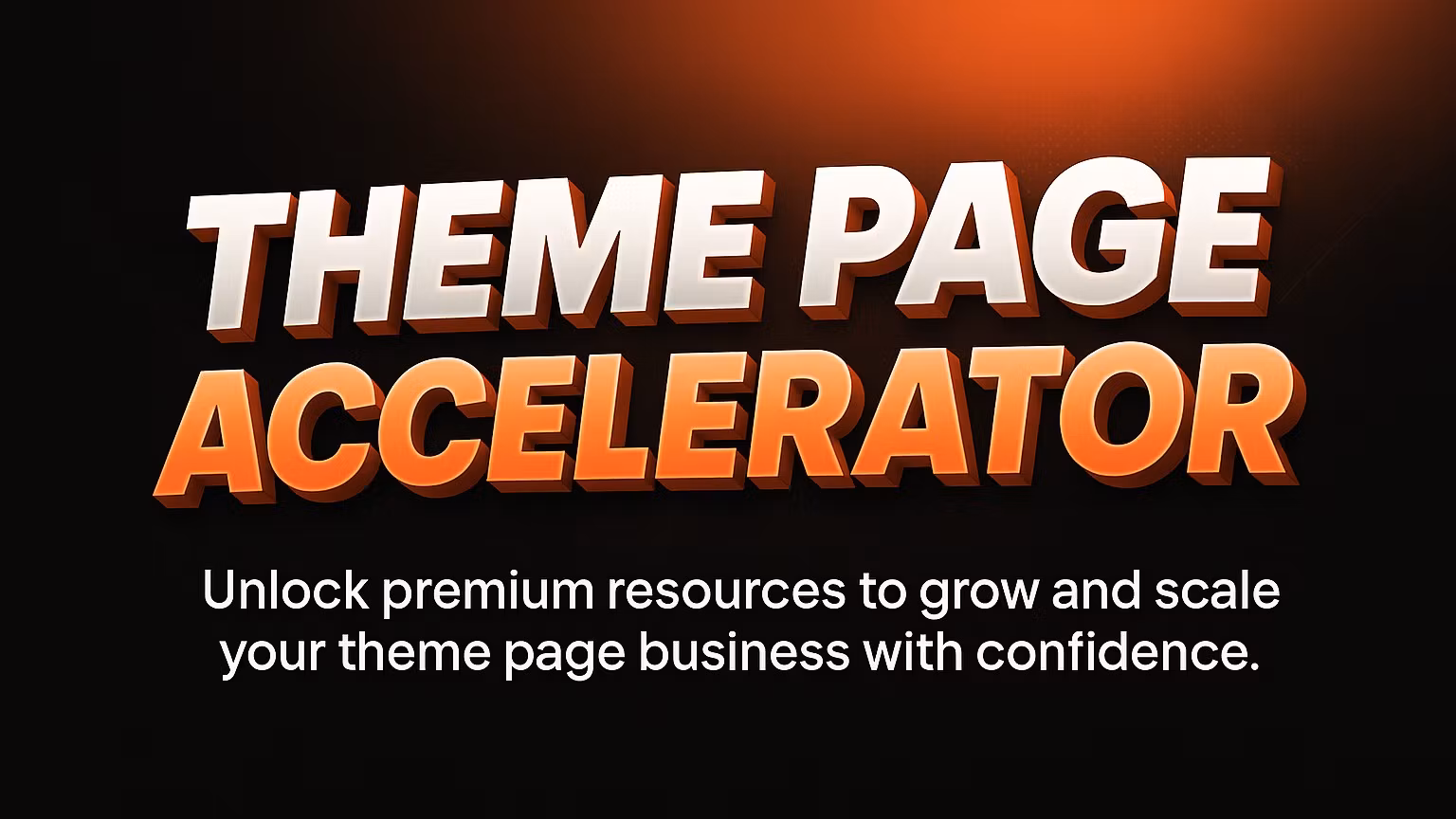 Theme Page Accelerator