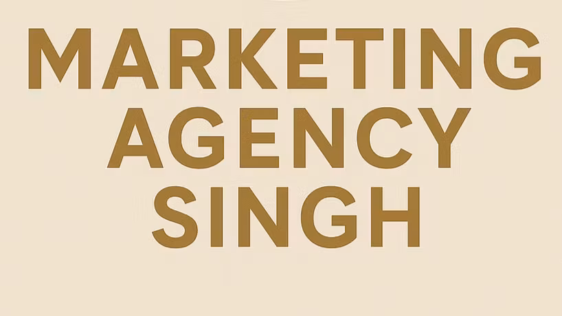 Marketing Agency Singh