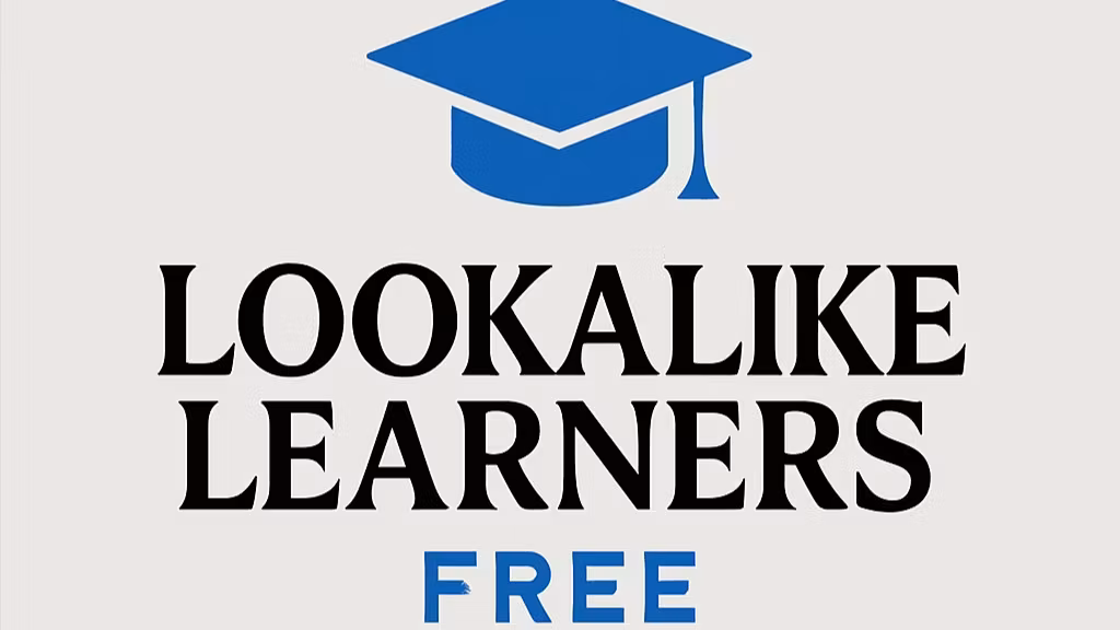 Lookalike Learners Free