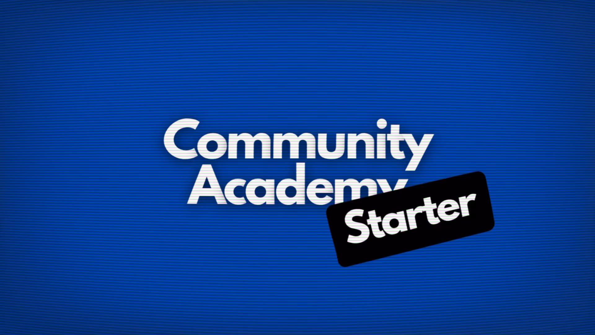 Community Starter