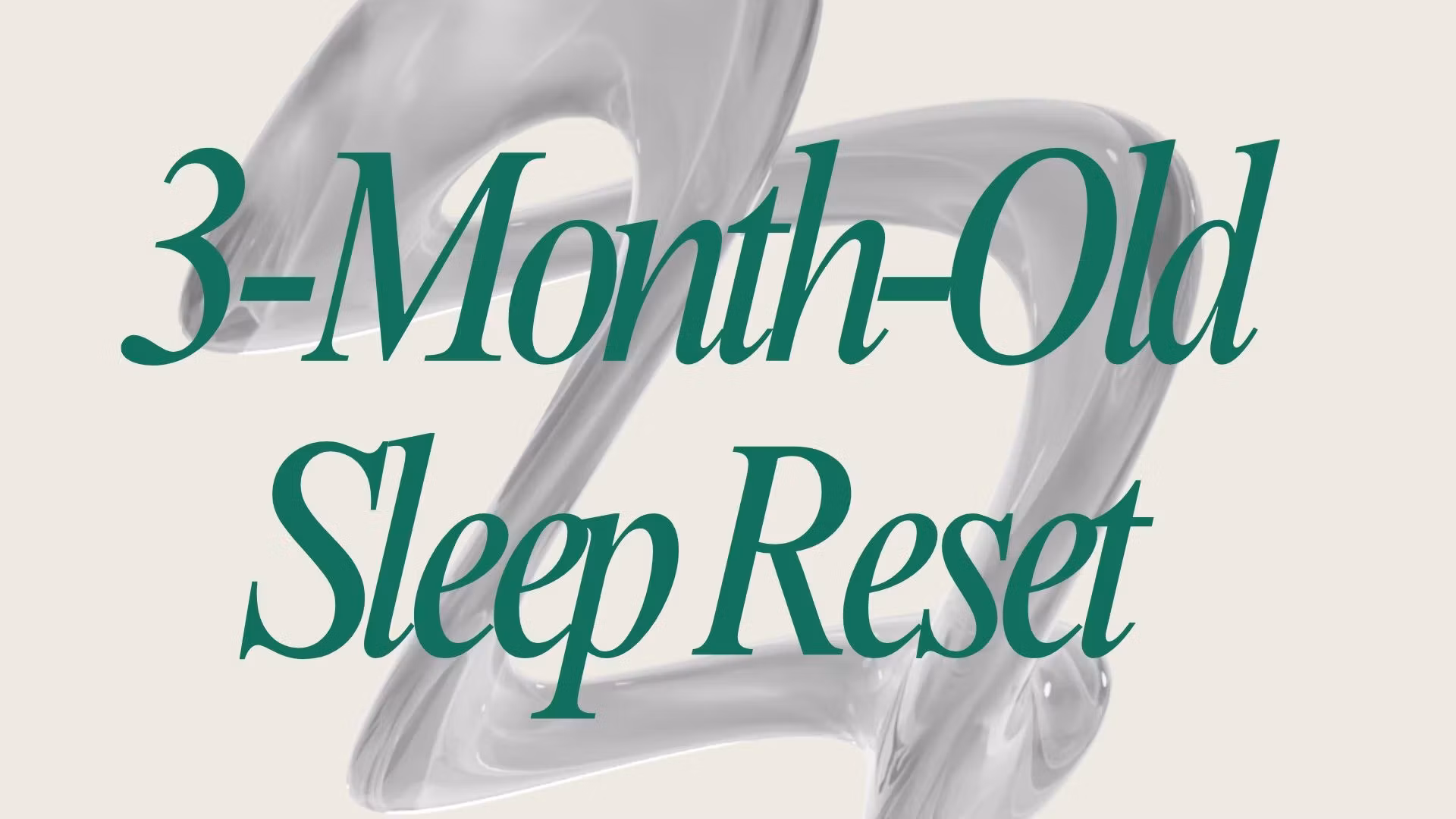 3-Month-Old Sleep Reset