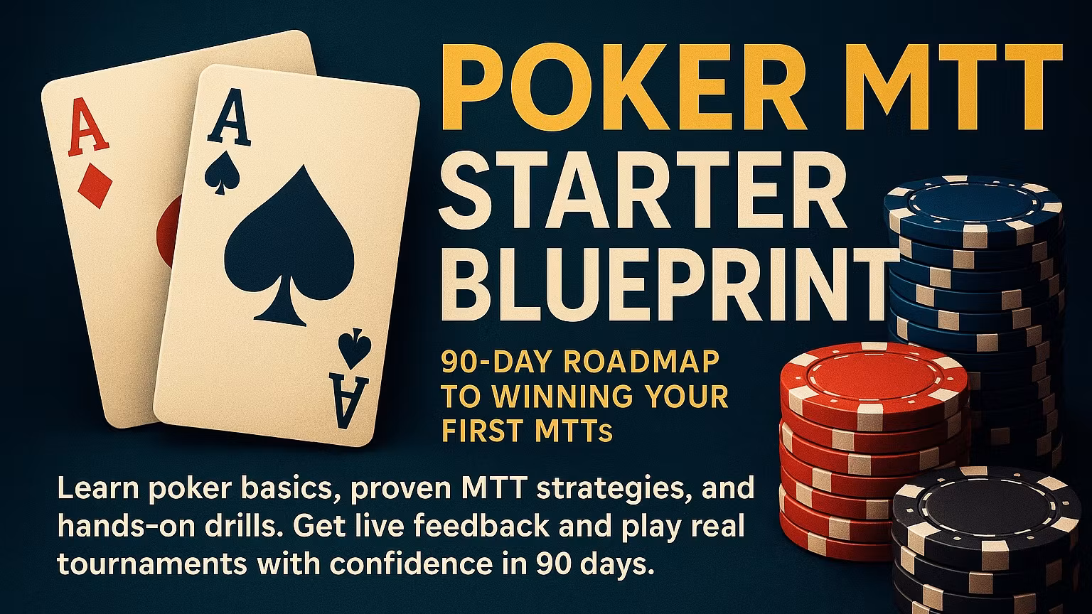 Poker MTT Starter Blueprint