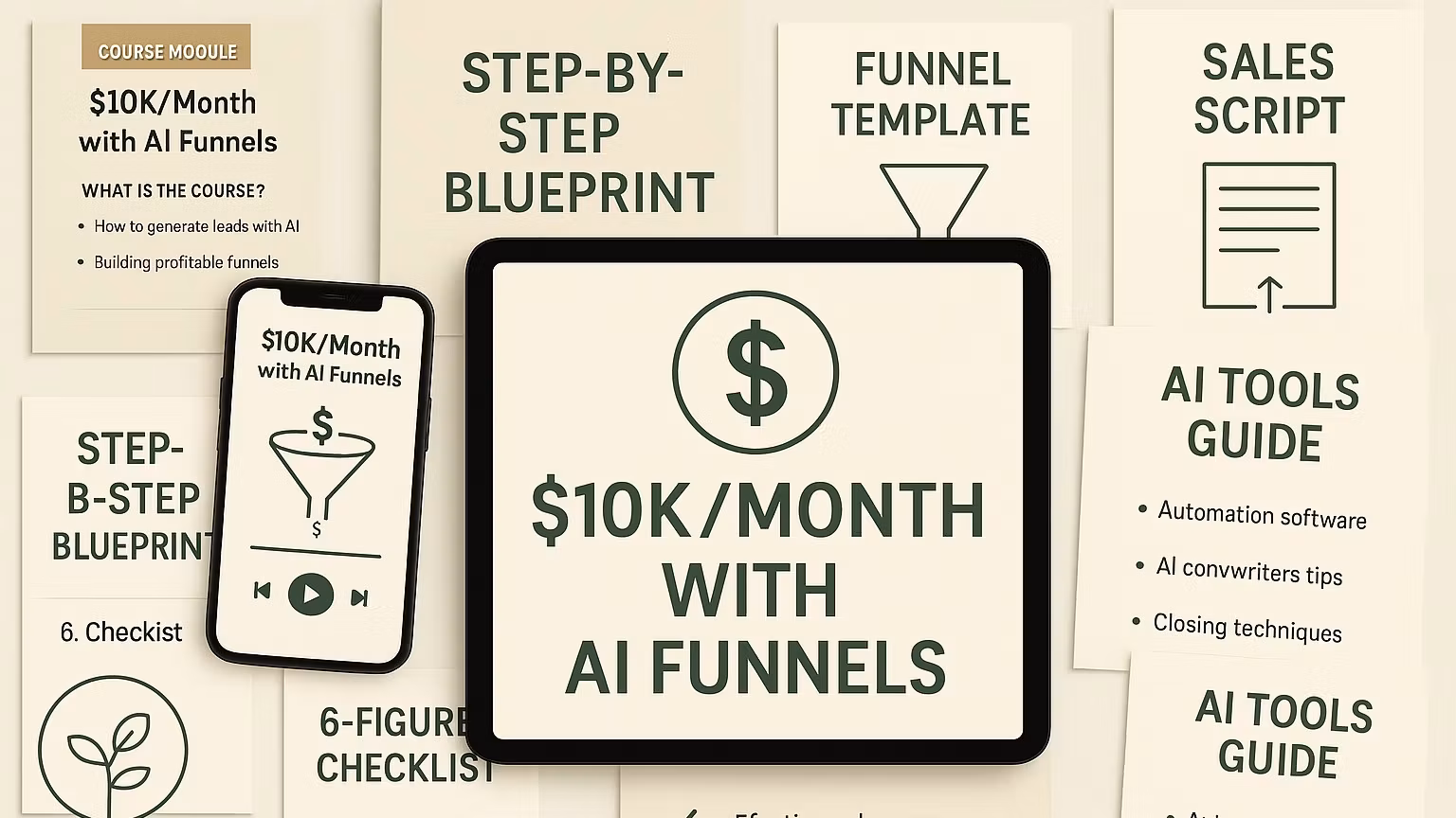 $10K/Month with AI Funnels