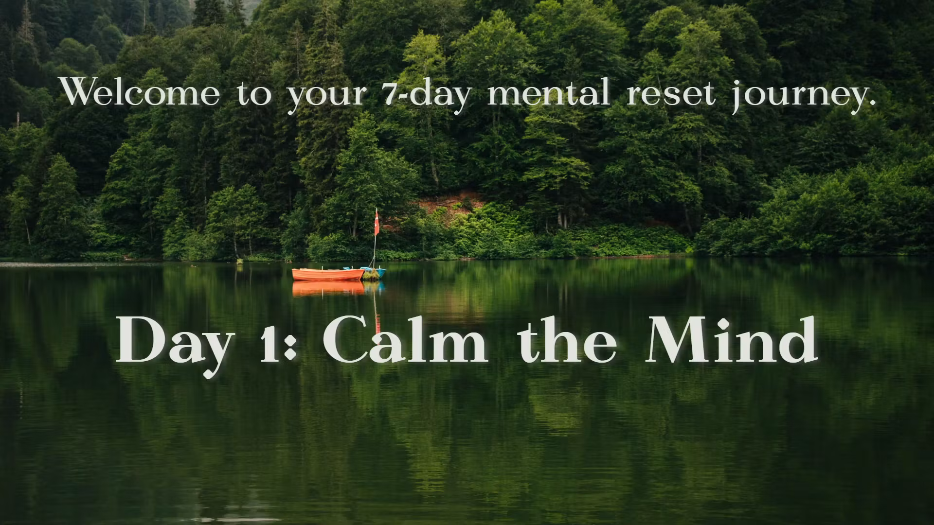 Your 7-Day Wellness Guide