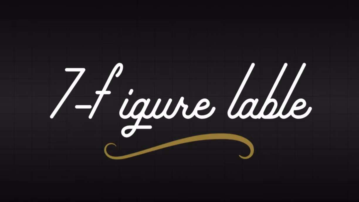 7-Figure Lable
