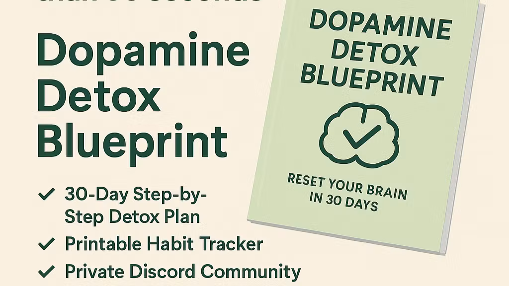 Dopamine Detoxification 