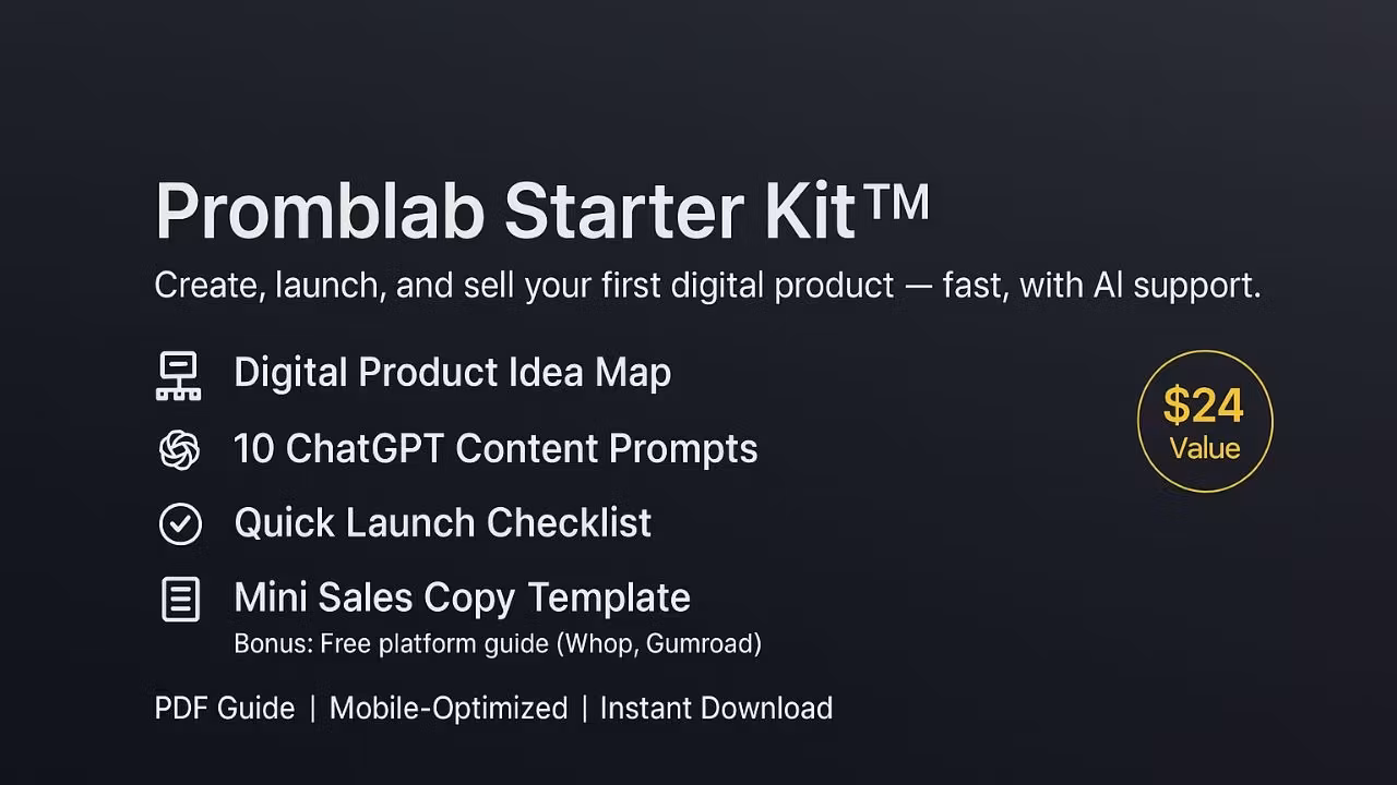 Promblab Starter Kit™
