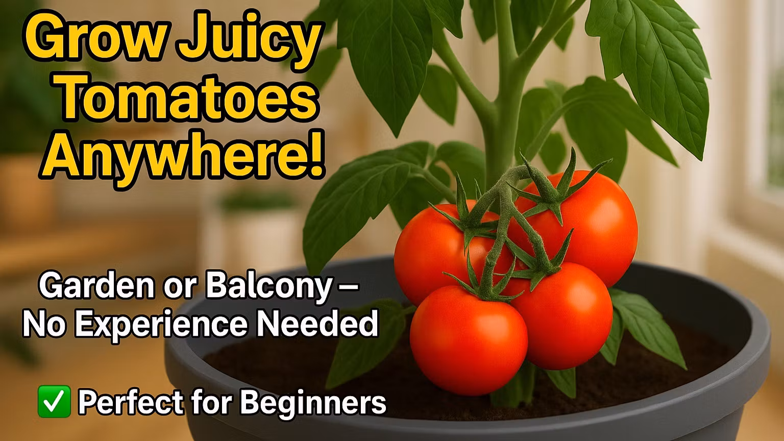 Tomato Growing Masterclass