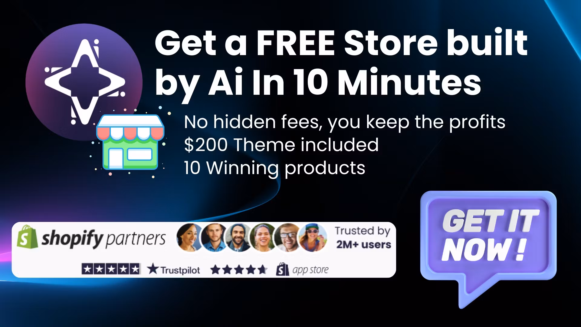 Free Dropshipping Store by Ai