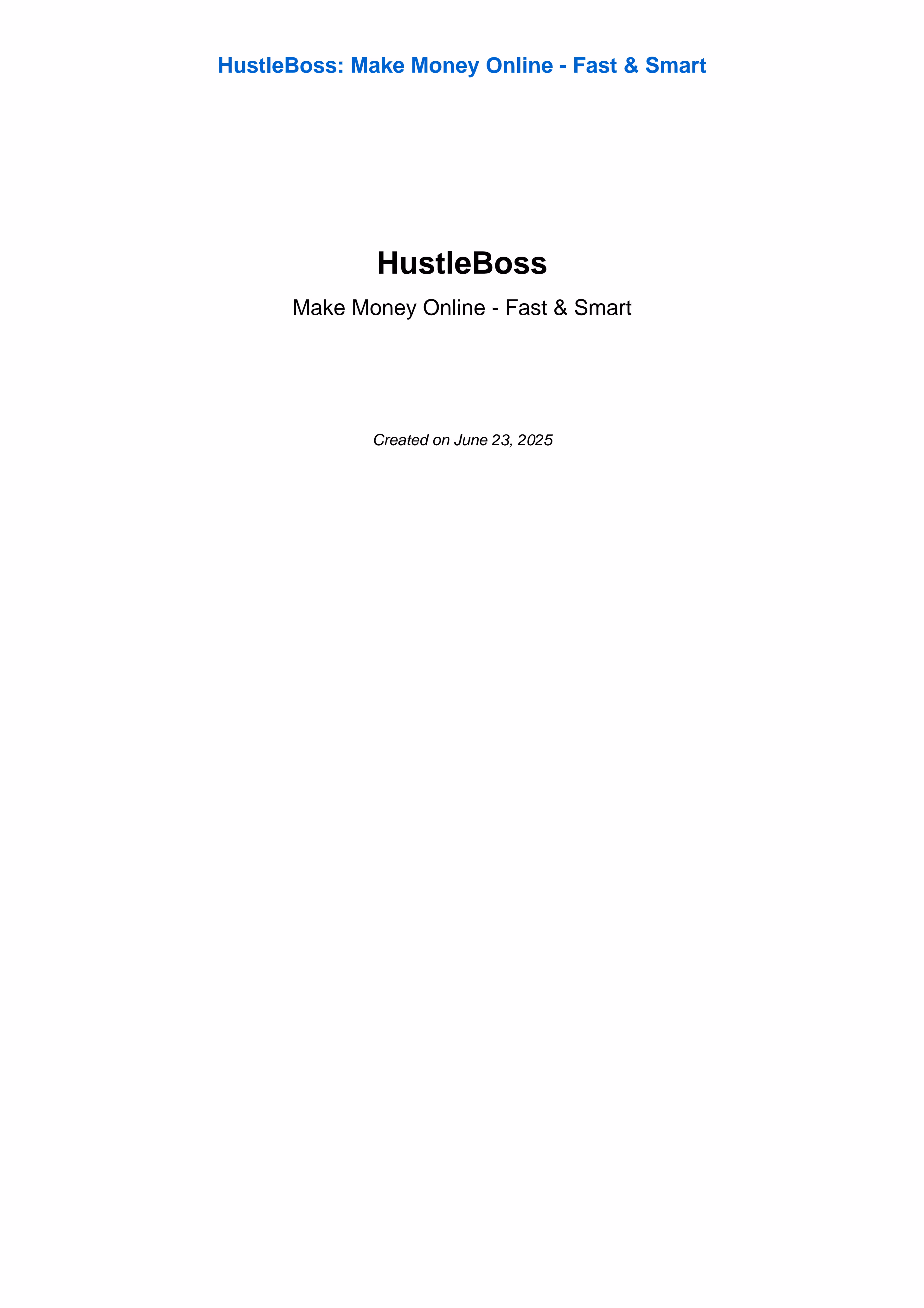 HustleBossDigital