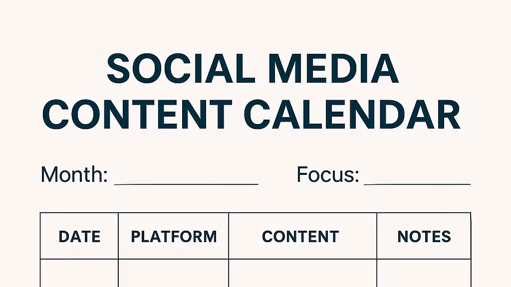 30-Day Social Media Growth Kit