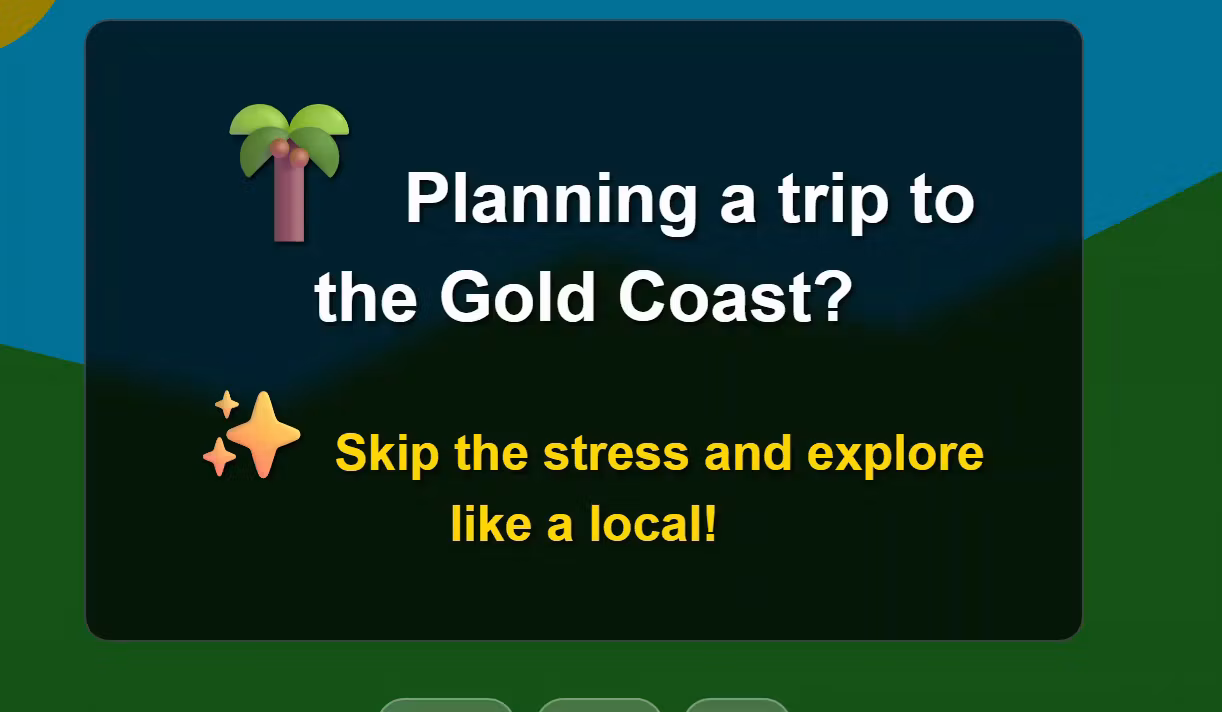 Gold Coast Itinerary 
